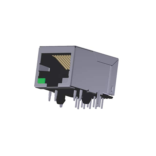 ARJM11B1-001-AN-CW4 CONN JACK 1PORT 100 BASE-T PCB