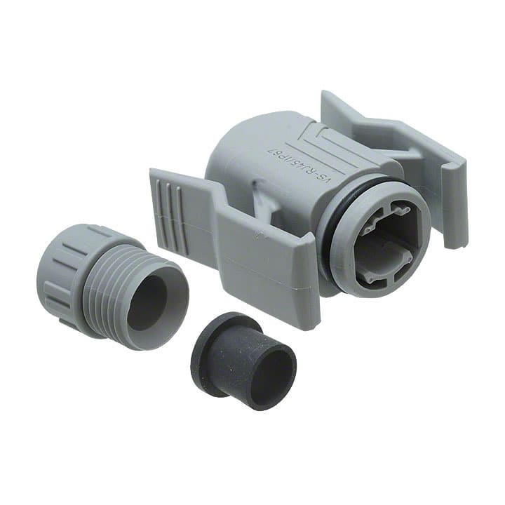 1652732 CONN MOD PLUG HSG RJ45 GRAY