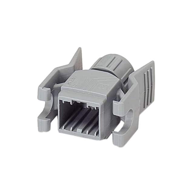 1652295 CONN MOD PLUG HSG RJ45 GRAY