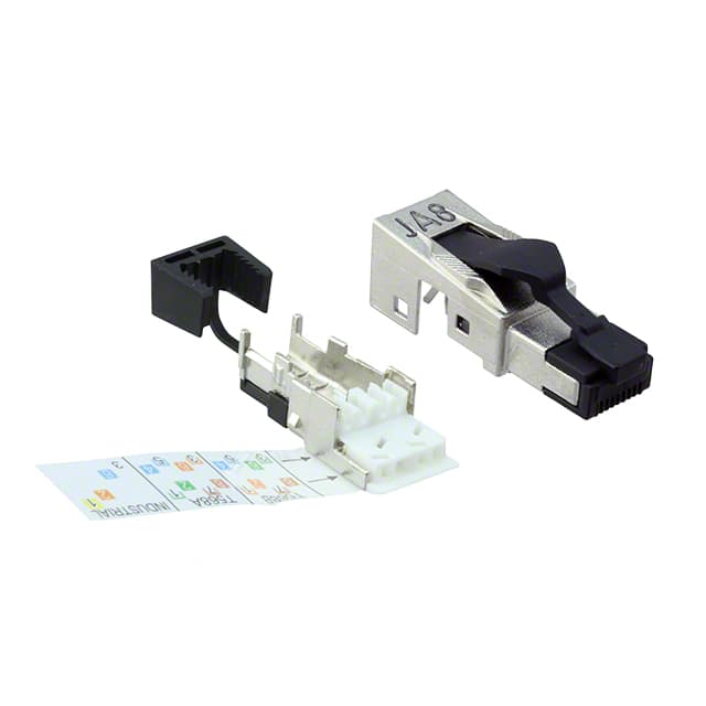 130E405032-E CAT 6A RJ45 FIELD PLUG PRO