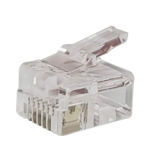MP66X-1000 MOD PLUG 6P6C-STRANDED/FLAT ROHS