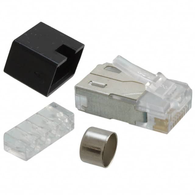 943-SP-370808SM2-A264 CONN MOD PLUG 8P8C SHIELDED