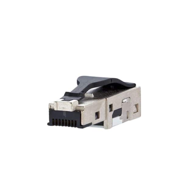 1401400812-E CAT 6 RJ45 FIELD PLUG SHORT VERS