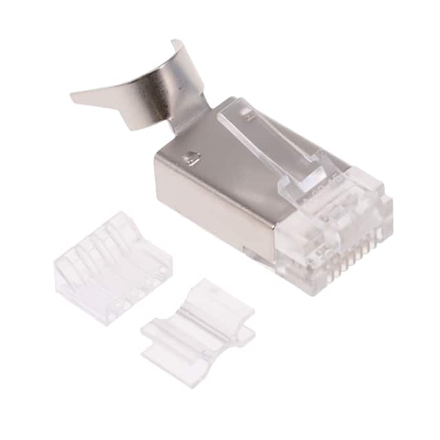 MTP-88-W-S-C6-A CAT6 PLUG, 8P8C, 30U PLATING, SO