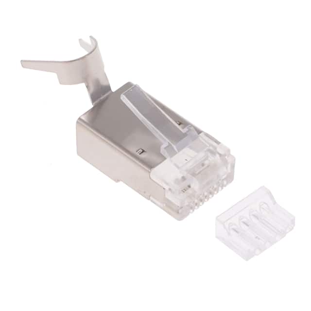 MTP-88-X-S-C8-A CAT8 PLUG, 8P8C, G/F PLATING, SO