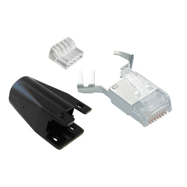 SS-39200-090 CONN MOD PLUG CAT6A 8P8C SHLD