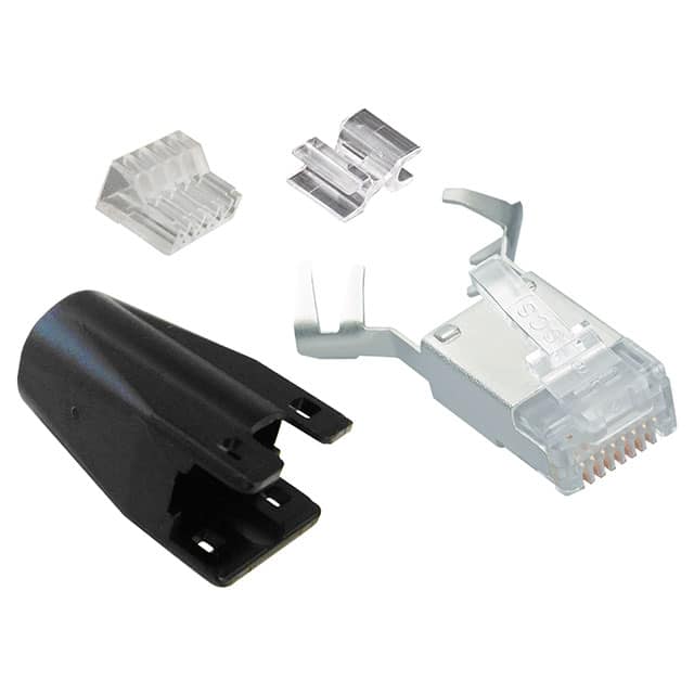 SS-39200-083 CONN MOD PLUG CAT6A 8P8C SHLD