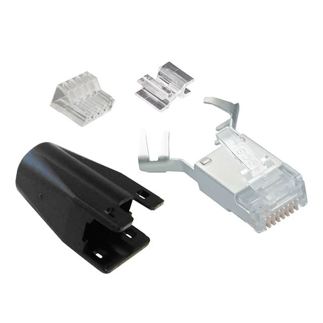 SS-39200-089 CONN MOD PLUG CAT6A 8P8C SHLD