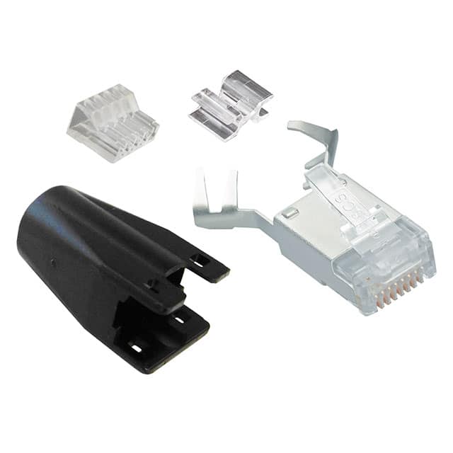 SS-39200-092 CONN MOD PLUG CAT6A 8P8C SHLD