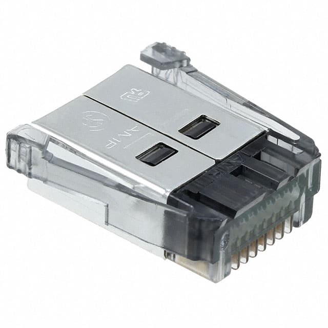 5-1761184-3 CONN PLUG 8POS SDL 24AWG AU FLAT