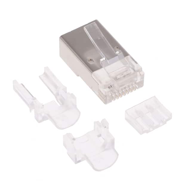 MTP-88-X-S-C6A2 CAT6A PLUG, 8P8C, G/F PLATING, S