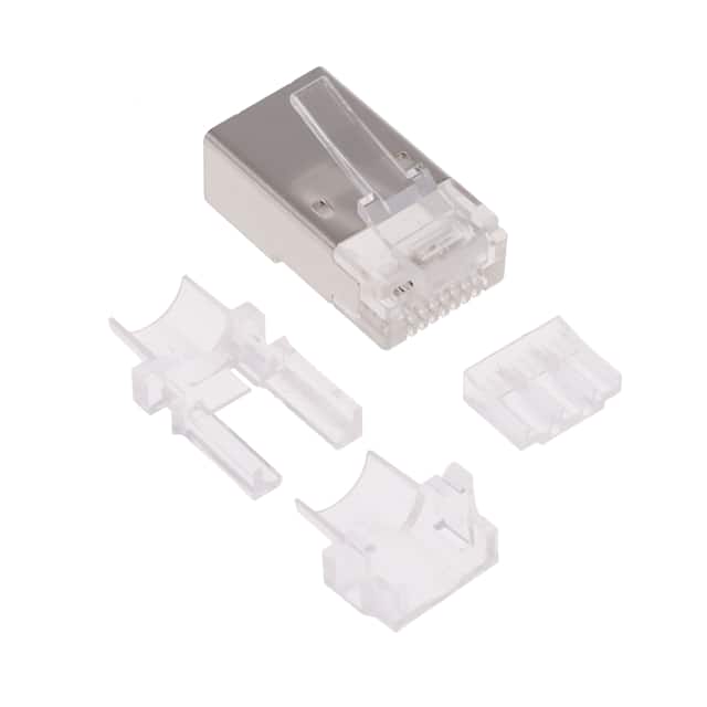 MTP-88-W-S-C6A1 CAT6A PLUG, 8P8C, 30U PLATING, S