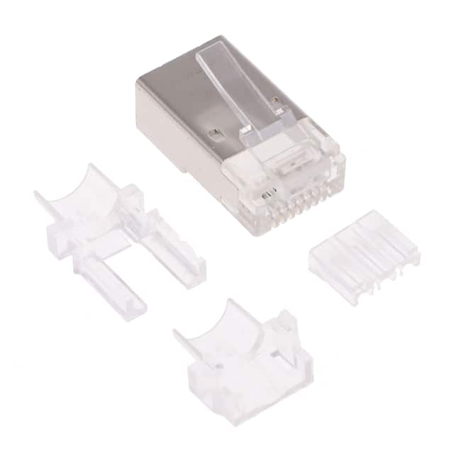 MTP-88-W-S-C6A2 CAT6A PLUG, 8P8C, 30U PLATING, S
