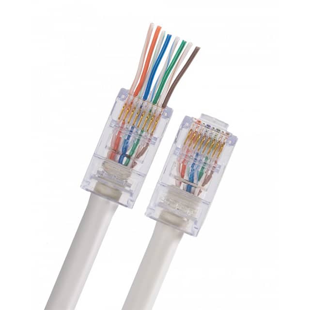 CAT5-HSP CAT 5/6 CONNECTOR, MALE, 50 PACK
