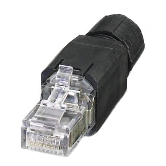 1658008 CONN MOD PLUG 8P8C UNSHIELDED