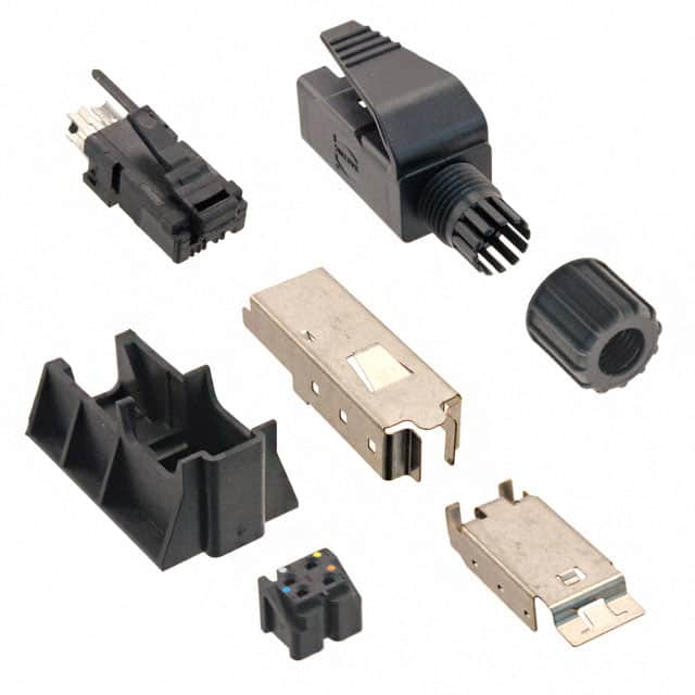 09451511109 CONN MOD PLUG 8P4C SHIELDED