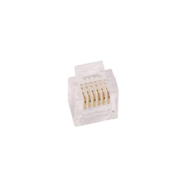 MHRJ126P6CR 6P6C UNSHIELDED PLUG ROUND CABLE