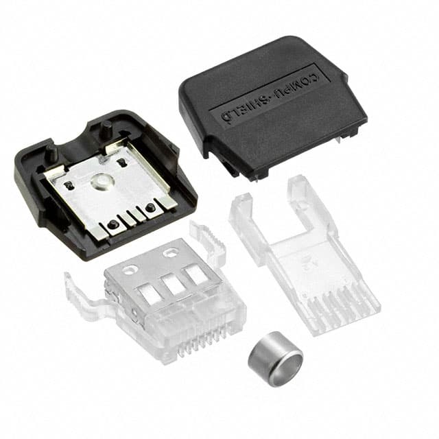 SS-310808-5 CONN MOD PLUG 8P8C SHIELDED
