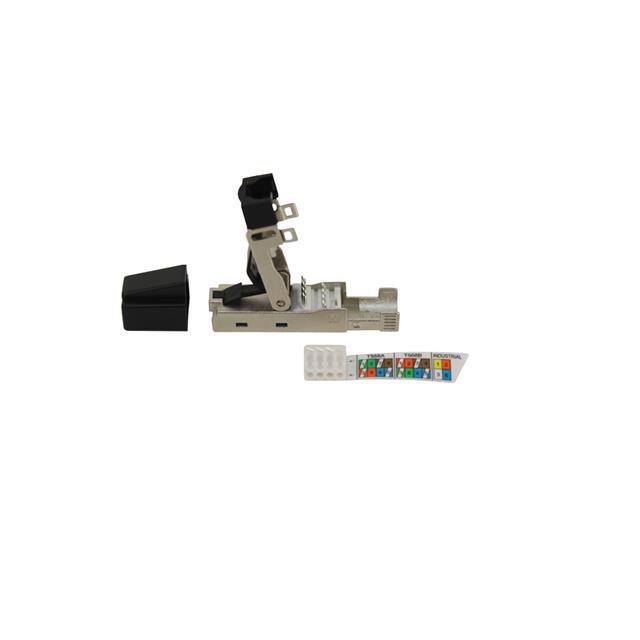252-RMP02-A2B10 MOD PLUG 8P8C C6ASTP RUGD SLIM
