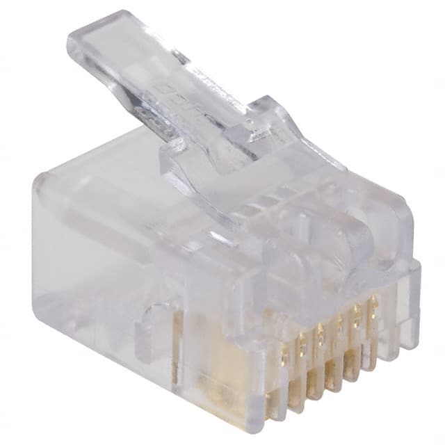 5-555042-2 CONN MOD PLUG 6P6C UNSHIELDED