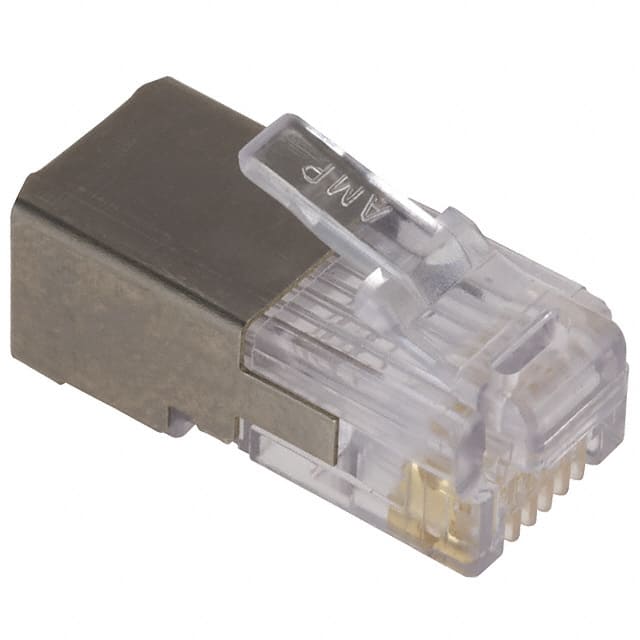 5-555175-3 CONN MOD PLUG 6P6C SHIELDED
