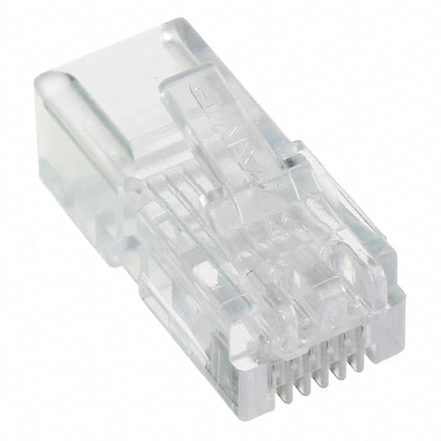 5-555177-2 CONN MOD PLUG 6P6C UNSHIELDED