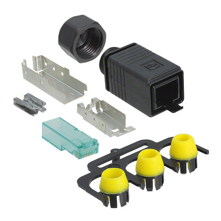 09451451520 CONN MOD PLUG 8P8C SHIELDED