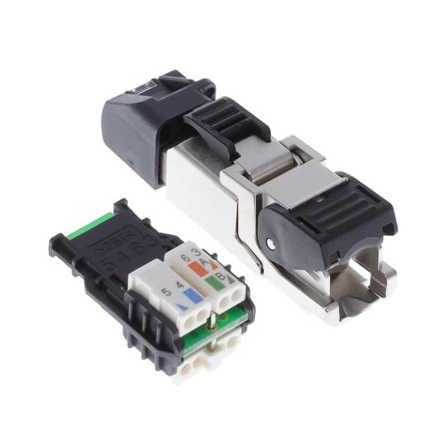 CAPFMFL-S1 CAT6A FIELD PLUG T568A/B LARGE
