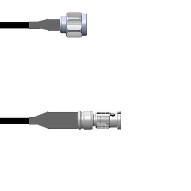 Q-2O00X000D001M CBL ASSY HD-BNC TO N PLUG 1M