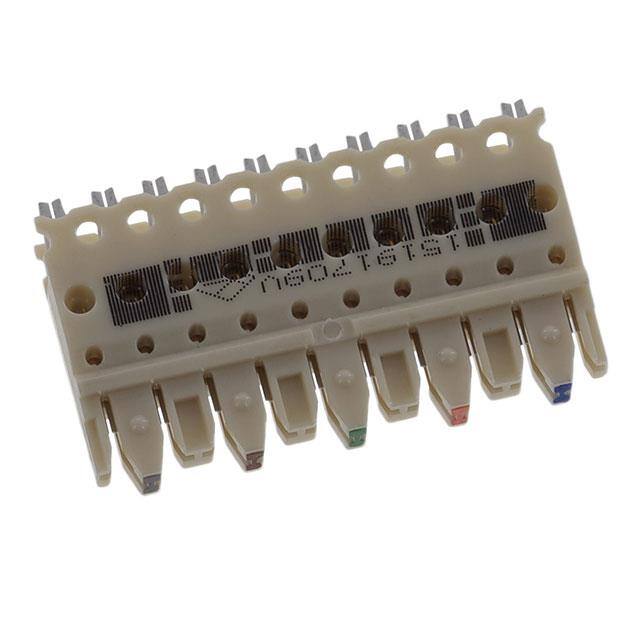 P110CB5-CY CONN WRG BLOCK 5 PAIR