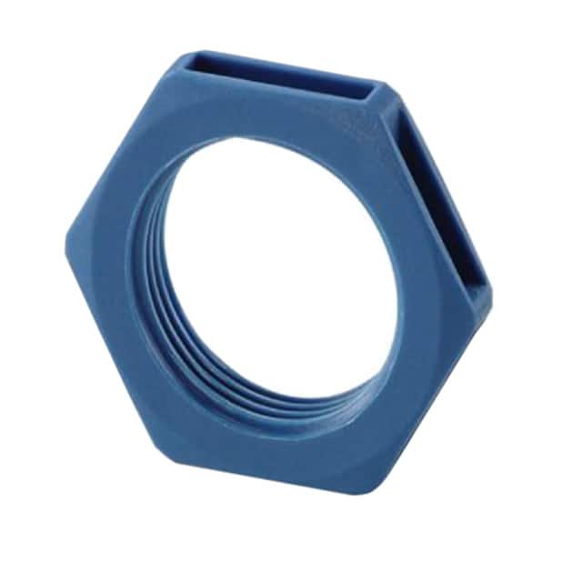 1049831 HEX NUT M25 BLUE
