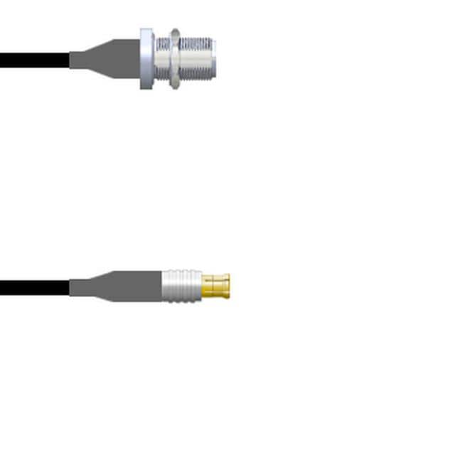 Q-1U01F00030.5M CBL ASY MCX-N P-J RG174 19.69"