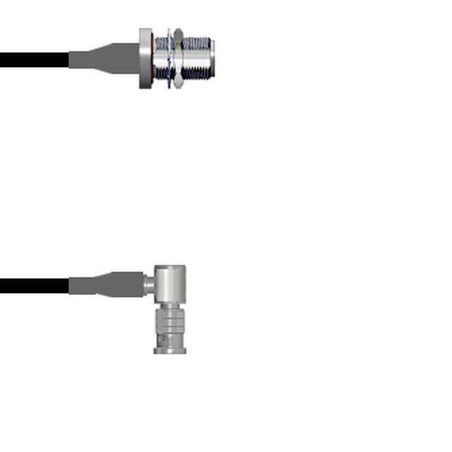 Q-1T05G00030.5M CBL ASY HD-BNC TO N RG174 19.69"