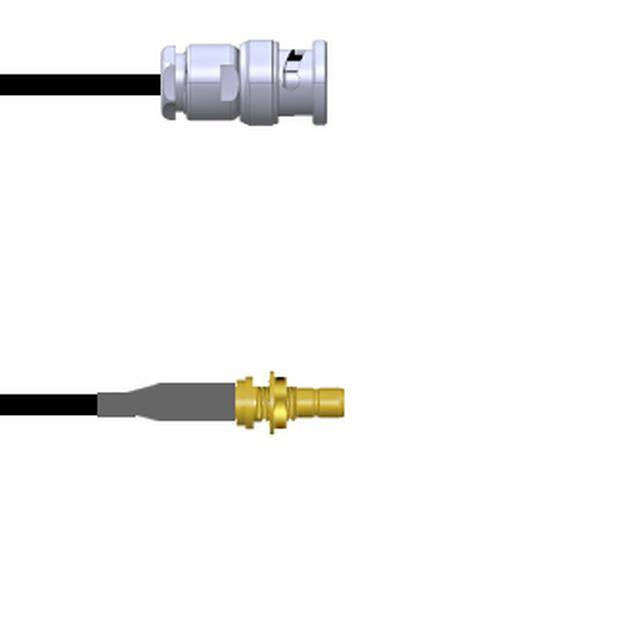 Q-0J03M0003012i CBL ASY BNC-SMB P-J RG174 12"
