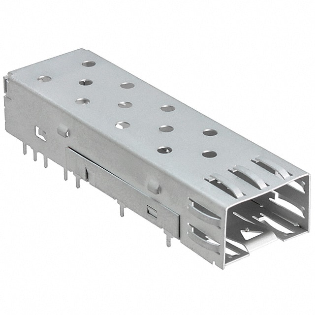 U77-A1114-30L1 CONN SFP CAGE SLD R/A