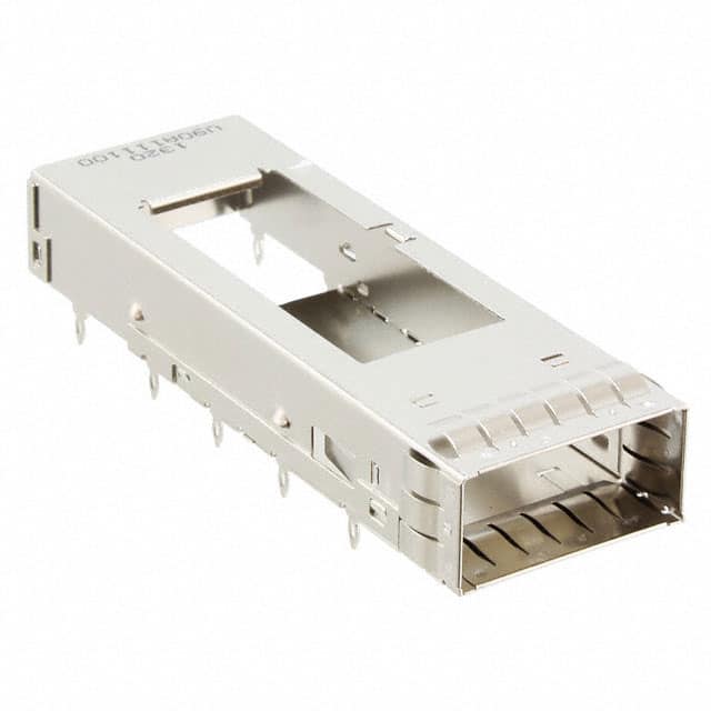 U90-A111-1001 CONN QSFP CAGE PRESS-FIT R/A