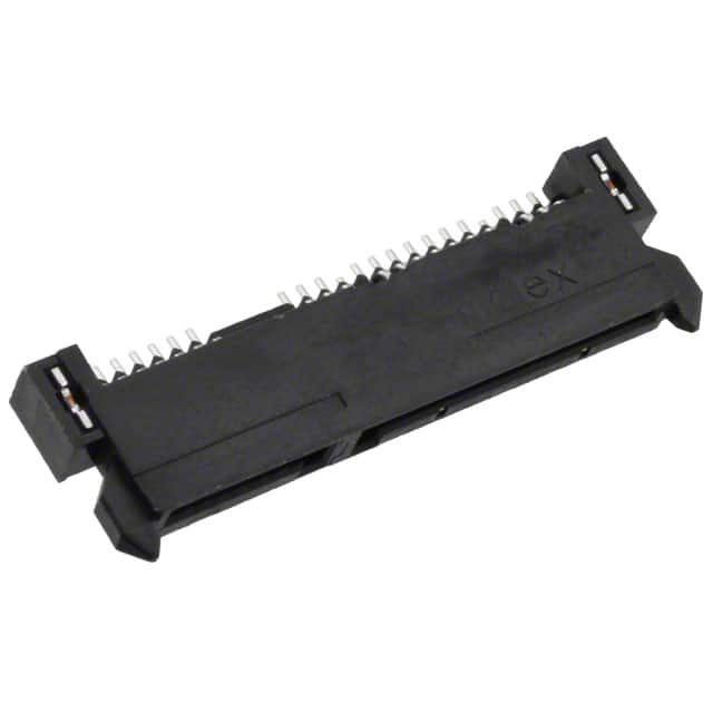 0470182000 CONN SATA RCPT 22POS SLD R/A SMD