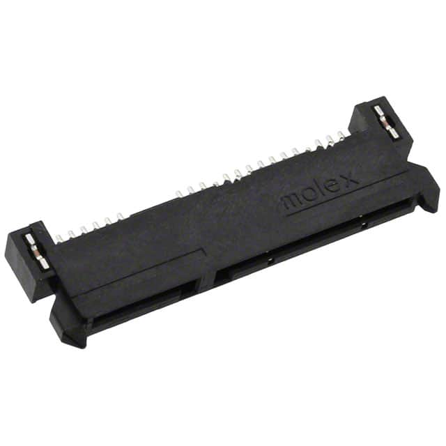 0470182001 CONN SATA RCPT 22POS SLD R/A SMD