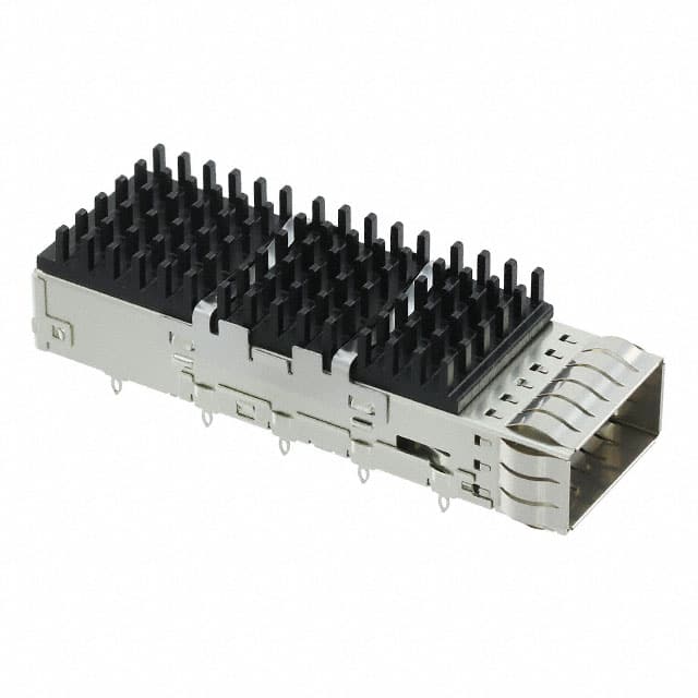 2170704-5 CONN QSFP28 CAGE W/HSINK R/A