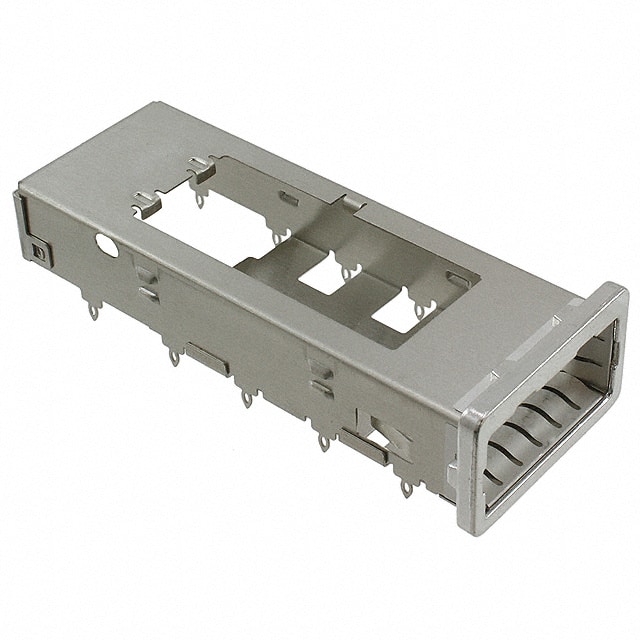 1551891-1 CONN ZQSFP+ CAGE PRESS-FIT R/A