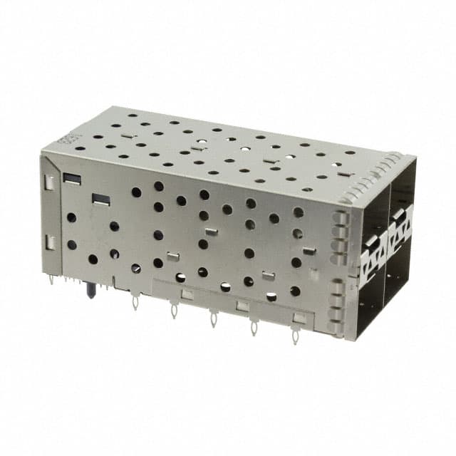 SFPP-3130-L CONN SFP+ RCPT W/CAGE 2X2 80P RA