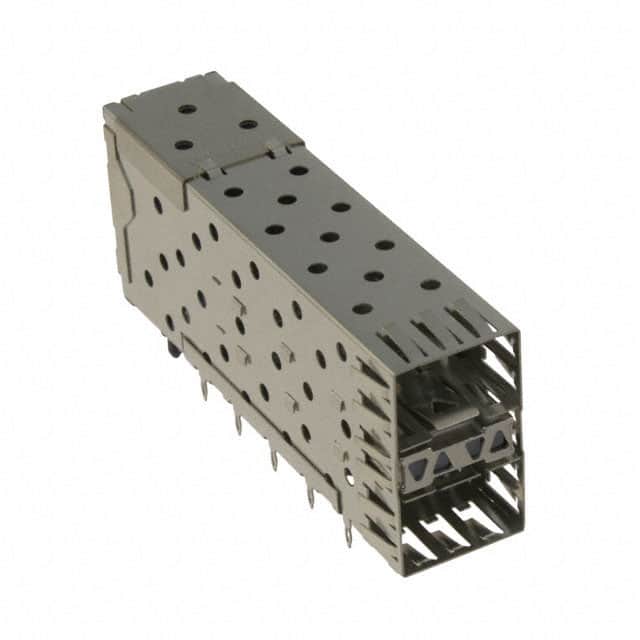 0756405001 CONN SFP RCPT W/CAGE 2X1 40P R/A