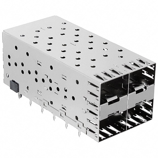 UE78-B2127-00321 CONN SFP RCPT W/CAGE 2X2 80P R/A