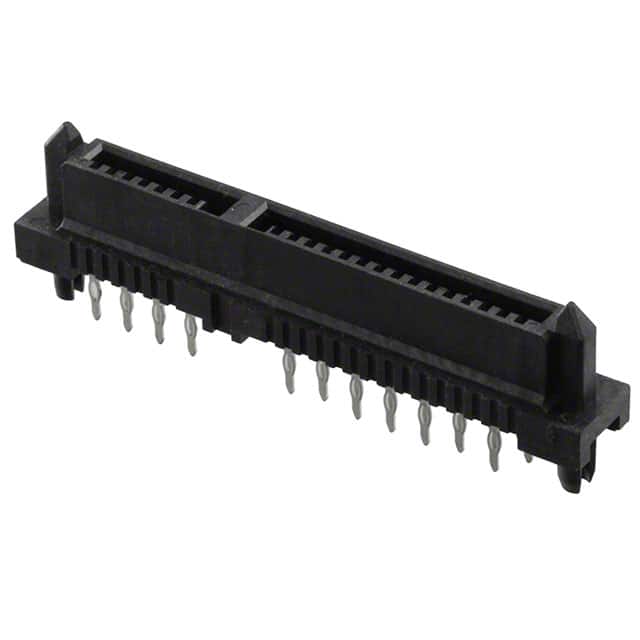 0877011001 CONN SATA RCPT 22P PRESSFIT PCB