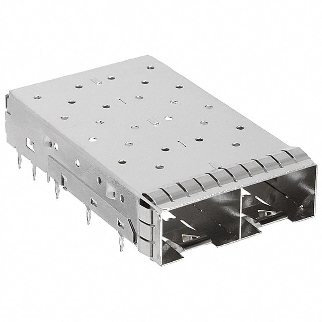 U77-A261M-2081 CONN SFP+ CAGE 1X2 PRESS-FIT R/A