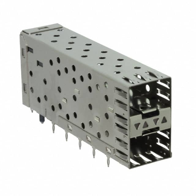 SFP018-L CONN SFP RCPT W/CAGE 2X1 40P R/A