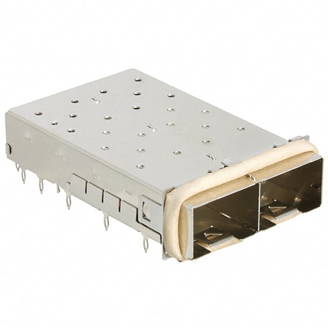 0747540210 CONN SFP+ CAGE 1X2 PRESS-FIT R/A