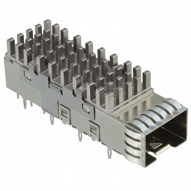 2007464-2 CONN SFP+ CAGE W/HSINK PRESS RA