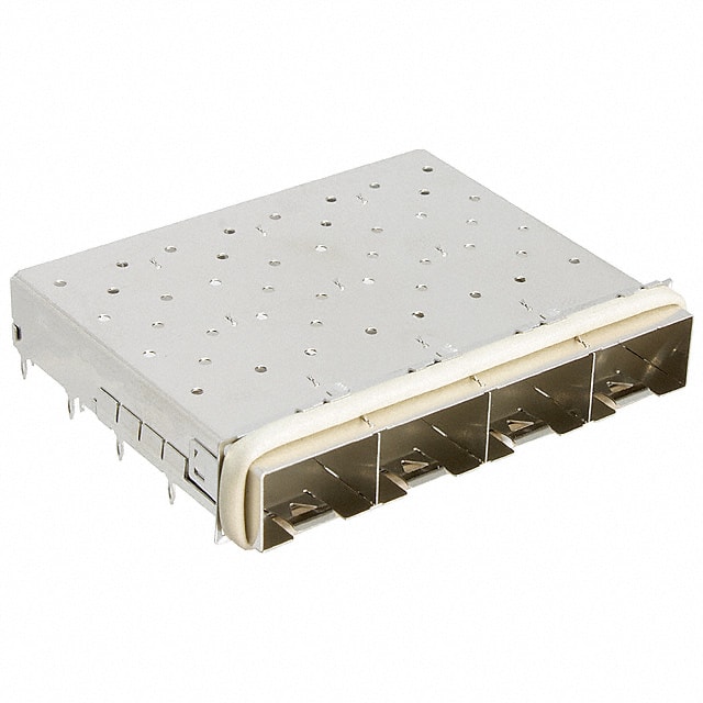 0747540410 CONN SFP+ CAGE 1X4 PRESS-FIT R/A