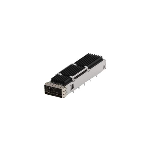 2342933-1 QSFP-DD 1X1, STANDARD, W/ EXTRUD